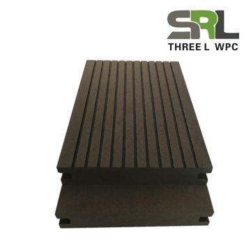 SRL-DEK Tablón de WPC sólido impermeable de 100 × 25 mm