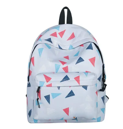 Wholesale Custom Women Canvas Bag Backpack Schoolbag Canvas Backpack,custom Canvas Backpack high school