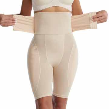 High-Waist Padded Control Panties for Postpartum Waist Training and Slimming