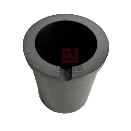Carbon graphite crucible anti oxidation