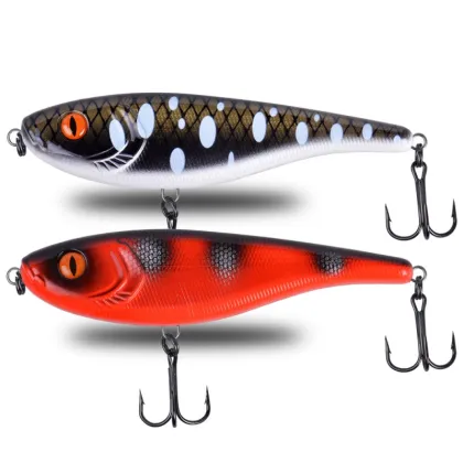 Hot Selling OEM 155mm 76g Mixed Colors Sinking Minnow Jerk Bait