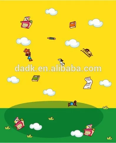 0.7mm thickness wallpapers pvc materials