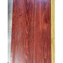 Carved Metal Decor Red Chicken Wing Wood Grain PU Sandwich Panels for Walls Supplier
