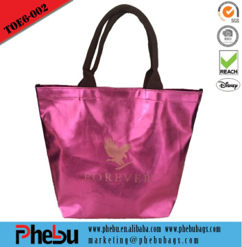 Factory China Personalized Logo Cheap Logo Shopping Tote Bags(TOE16-001)
