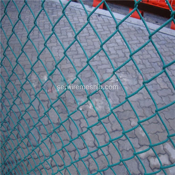 Högkvalitativ PVC Coted Chain Link Fence