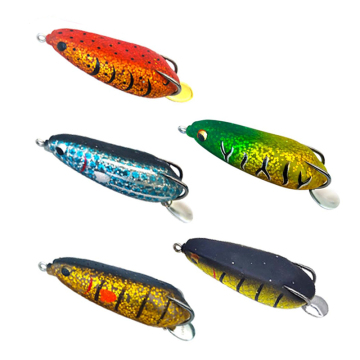 PVC Frog Soft Lure 80mm 25g Bionic Topwater Fishing Bait