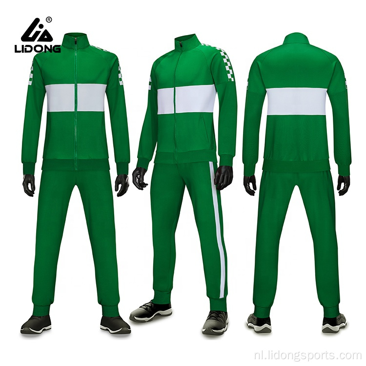 Sportkleding lopende gym polyester tracksuits sets