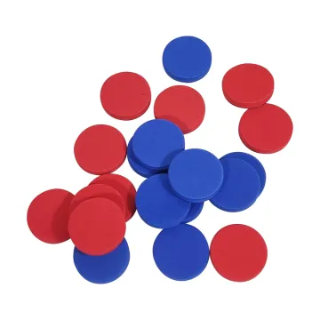 Custom Magnetic Ten Frame Set: 5 Frames & 55 Colorful Discs - Magnetic EVA Toys for Kids