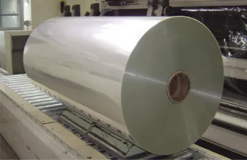 bioriented stretching polyester film