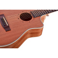 34 inch cutaway travel acoustic guitar