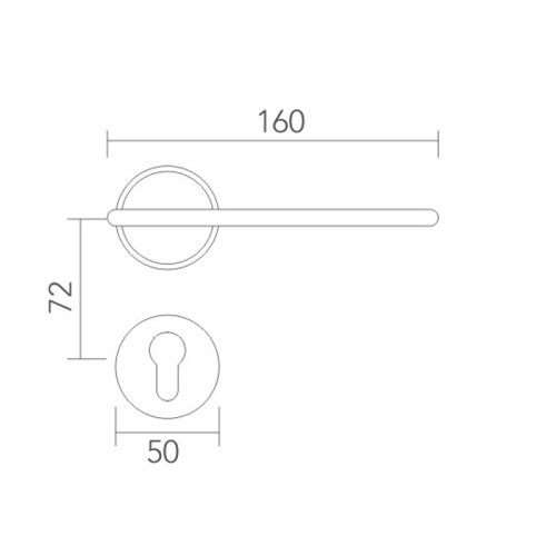 Cerradura de puerta amortiguadora de alta calidad