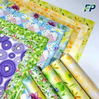 Printed snow pear paper