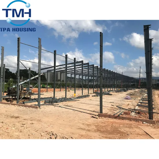 prefabricated construction design steel structure warehouse