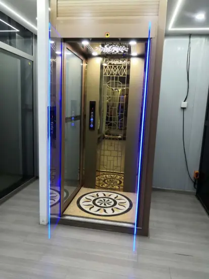 Best price 3-9m indoor vertical home lift