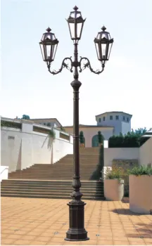 Sand Cast aluminum garden lamp