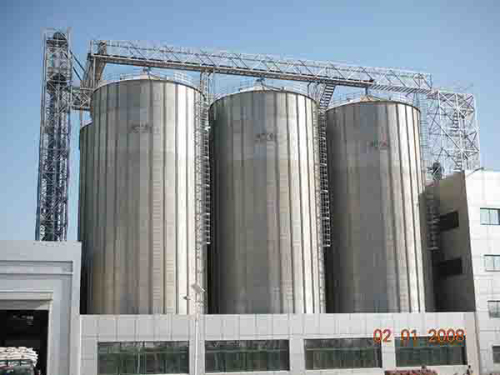 Hot Galvanized Steel Grain Silo