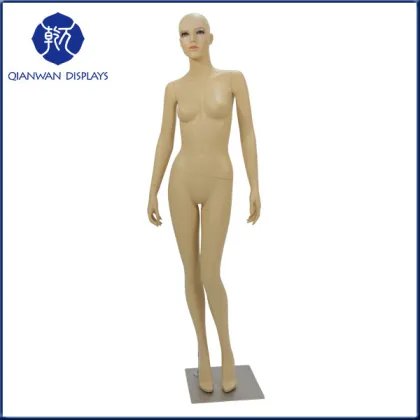 Super sexy skin color nude female mannequin