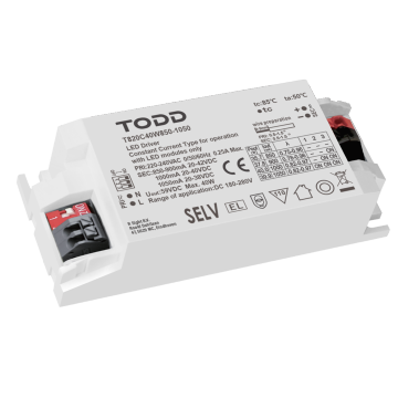 40W Tiny LED Driver for Compact Lighting