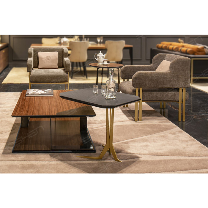 Mesa de café moderna para sala de estar