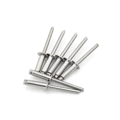 Open Blind Rivets Solid Metal Rivets