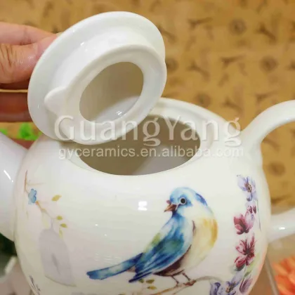 Safe Packing Pottery Coffee Tea Pot