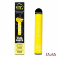 Fume Ultra 2500 Puffs Banana Sabor