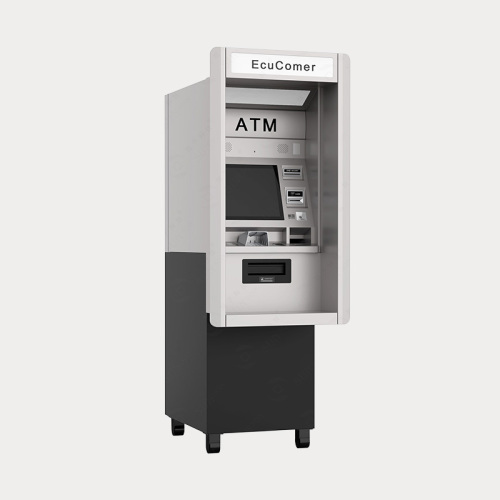 TTW gotovina i novčić povlače bankomat za distribuciju robe