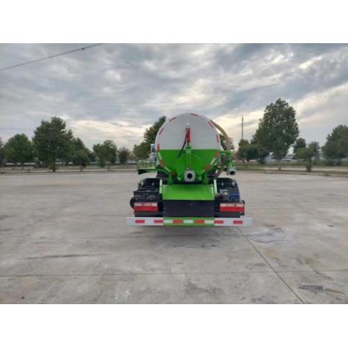Pure electric sewage suction truck