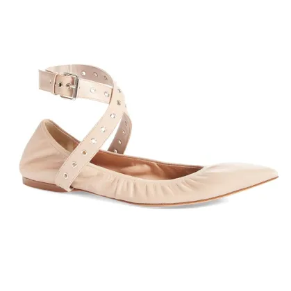 lovely flat loafers shoes leather one strap