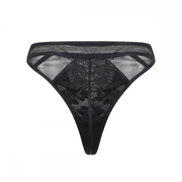 Ensemble soutien-gorge et string en dentelle de cils personnalisés