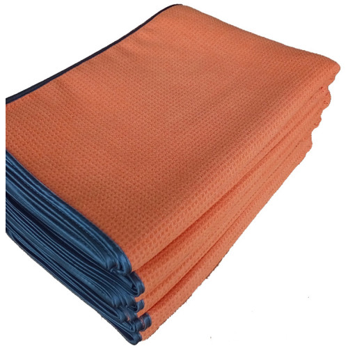 High Absorption 400gsm Waffle Check Microfiber Towel