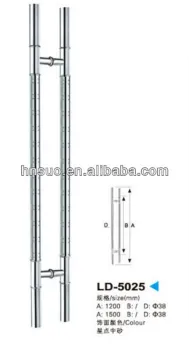 Captn C-LD5025 New designs stainless steel commercial glass door handles