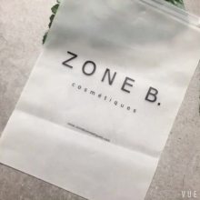 Custom Biodegradable waterproof zipper plastic packing bag