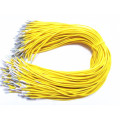 Corde élastique jaune avec bout en métal