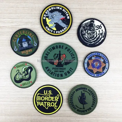 Custom Brand Logo 2D 3D PVC Rubber Patch