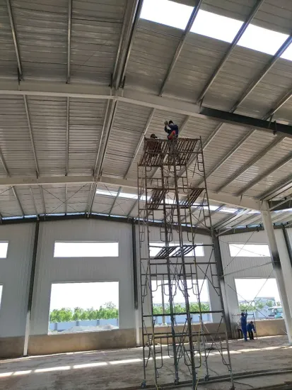 Prefabricated Frame Structural Building Steel Shed