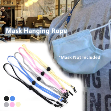 Windproof Rope Mask Adjustment Lanyard Hat With Special Straw Hat Accessories Face Mask Extender Ear Mask Holder Firm Reusable