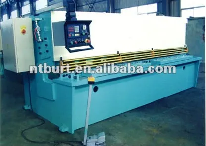 Hydraulic CNC iron sheet shearing machine