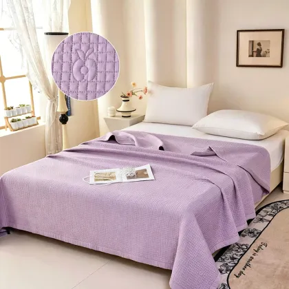 Soft Purple Tencel Blanket for Ultimate Comfort