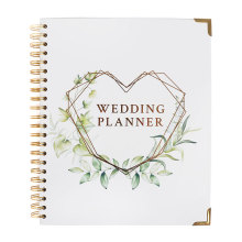 Meilleur livre de planification de mariage en spirale pour la mariée