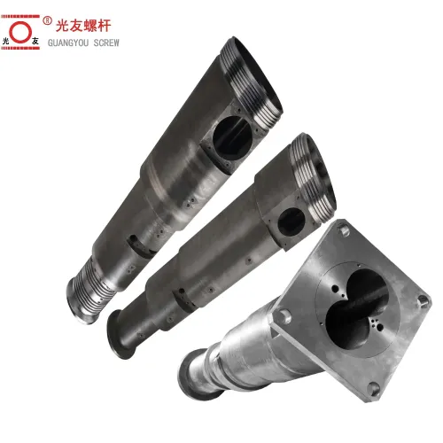 ISO Certified Conical Twin Screw Barrel Para sa PVC Cable Compounding