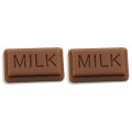 Colorful Chocolate Resin Flatback Cabochon Kawaii DIY Resin Craft Decoration Miniature Food Milk Chocolate Bar