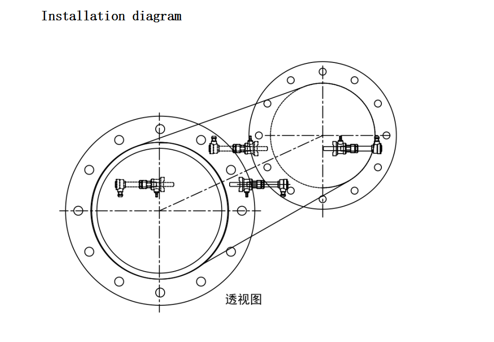 Two Channel Ultrasonic Flowmeter