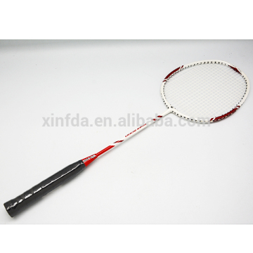High quality custom aluminum alloy & carbon graphite fiber one piece badminton racket