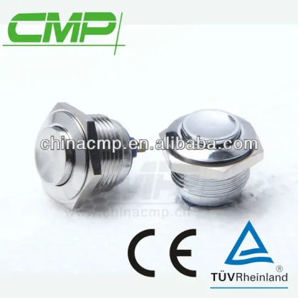 16mm Button switch/Emergency stop switch/Metal push button switch
