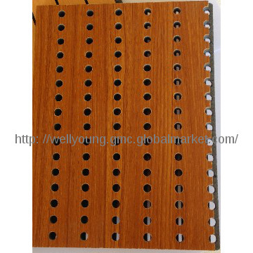fireproof decorative perforated mgo acoustic panel