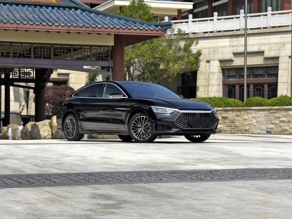 2023 العلامة التجارية الصينية BYD-HAN OIL ELECTRY HYBRID SUPER EV 5 مقاعد سيارات كهربائية سريعة للبيع