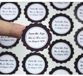 Die cut cute paper sticker