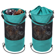 Outdoor garbage storage bag