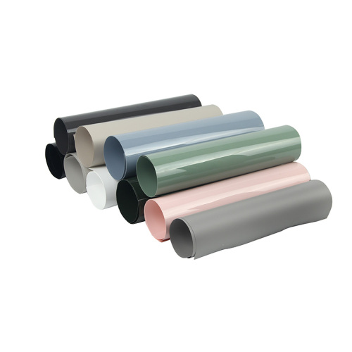 China Solid Color High Gloss PET Decorative Roll Supplier